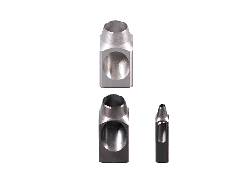 白色与黑色方形清废孔产品