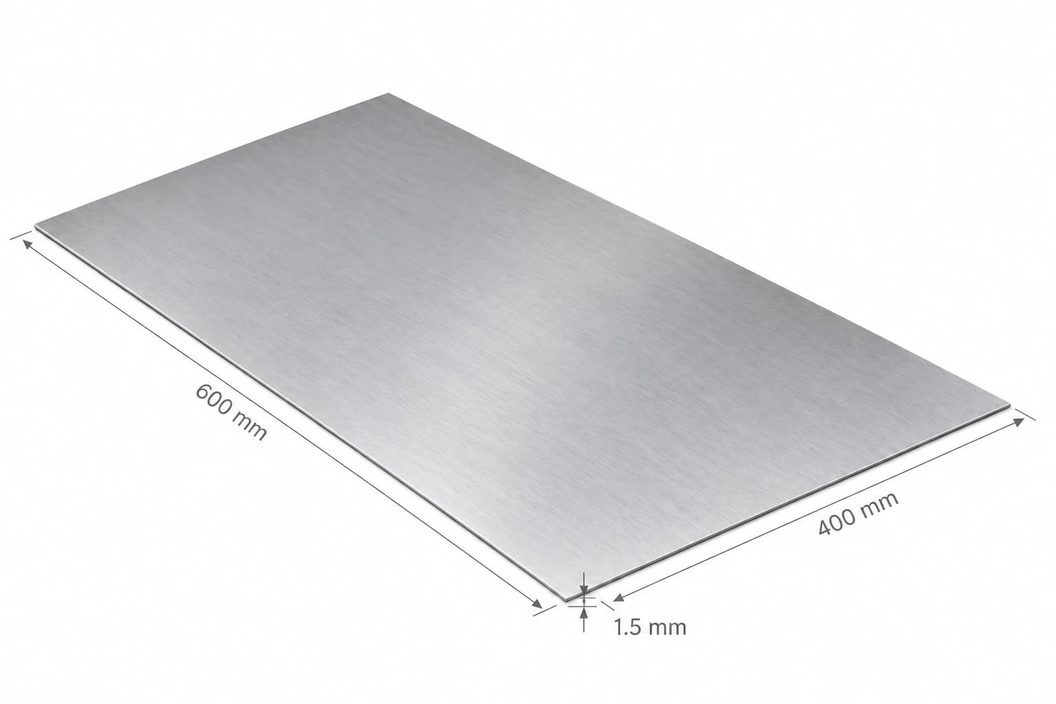平刀模钢板 600 × 400 × 1.5 mm 钢板产品图