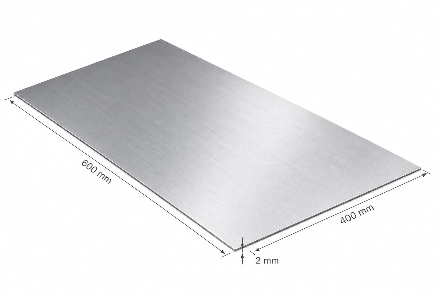 平刀模钢板 600 × 400 × 2 mm 钢板产品图