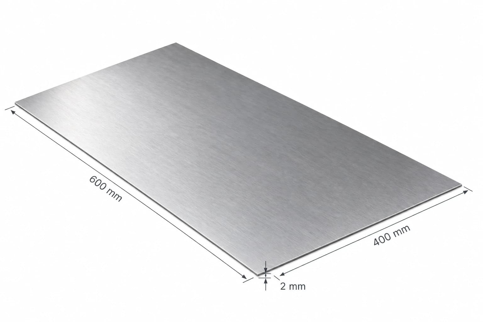 平刀模钢板 600 × 400 × 2 mm 钢板产品图