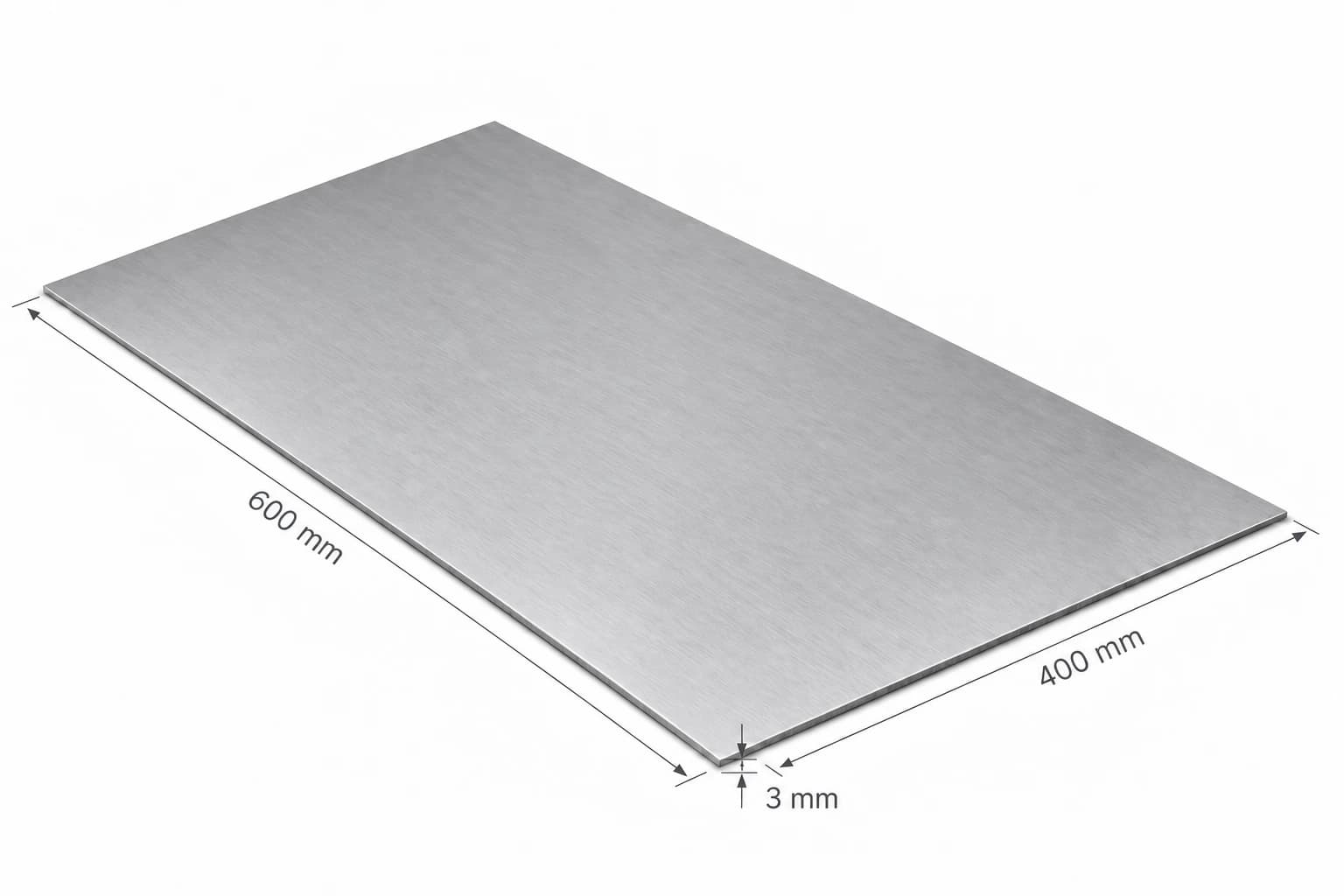 平刀模钢板 600 × 400 × 3 mm 钢板产品图