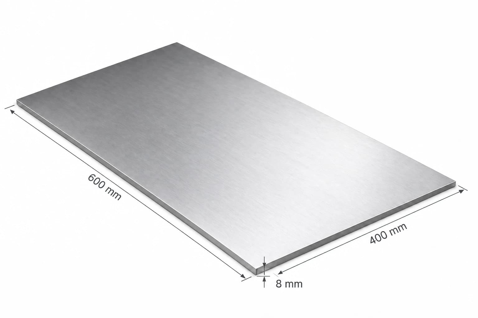 平刀模钢板 600 × 400 × 8 mm 钢板产品图